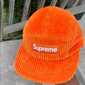 COPY - Supreme Corduroy Camp Hat (Orange)